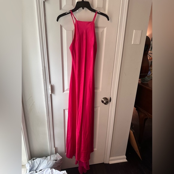 ASOS Dresses & Skirts - Hot Pink Vintage 90s Prom Dress/Barbiecore Gown